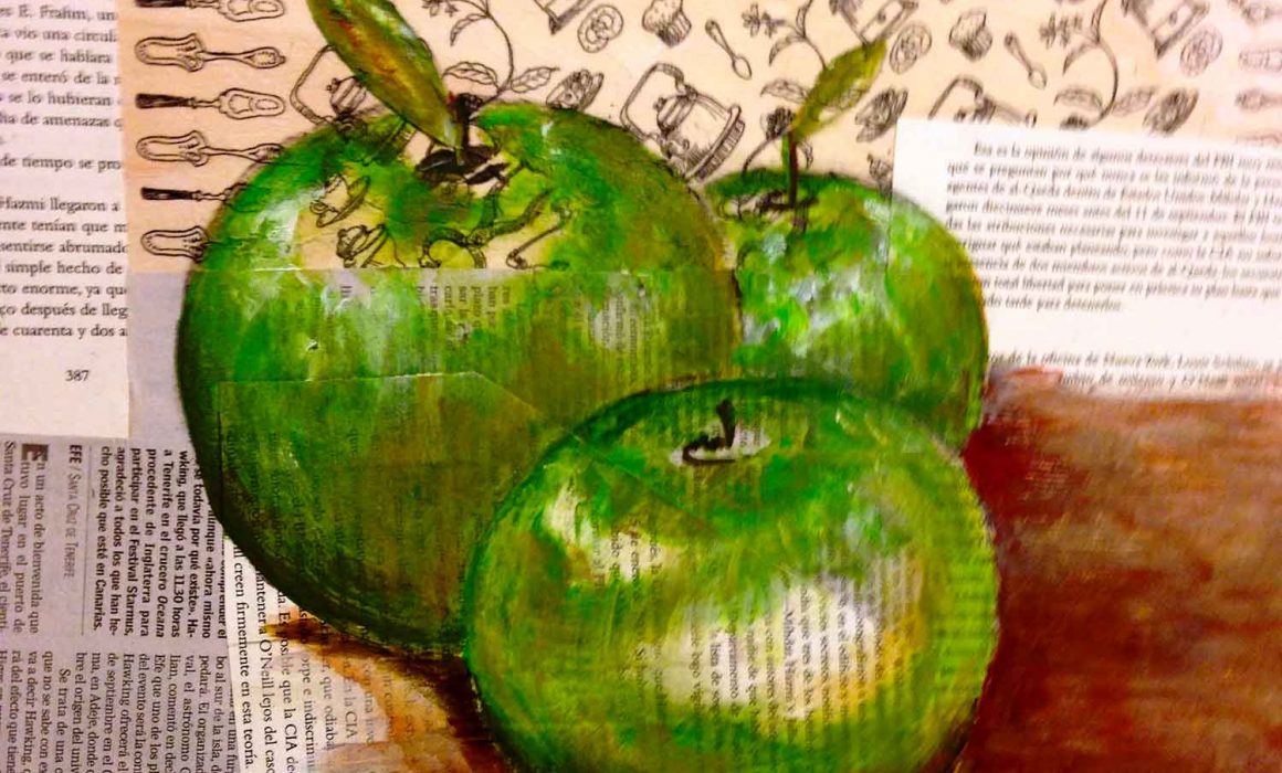 mirazo, serie frutas ilustradas