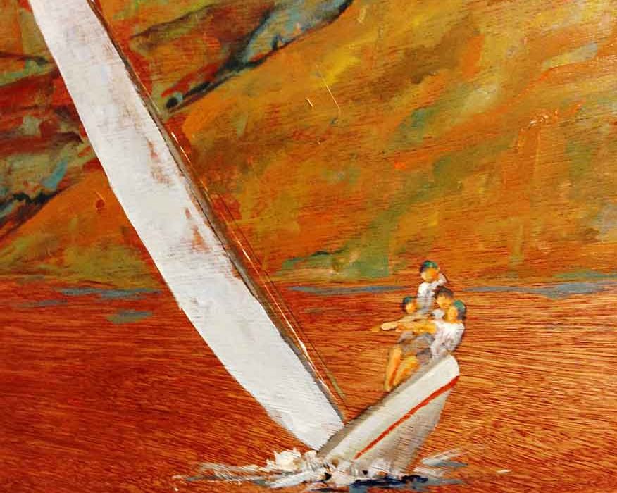 mirazo, la vela latina