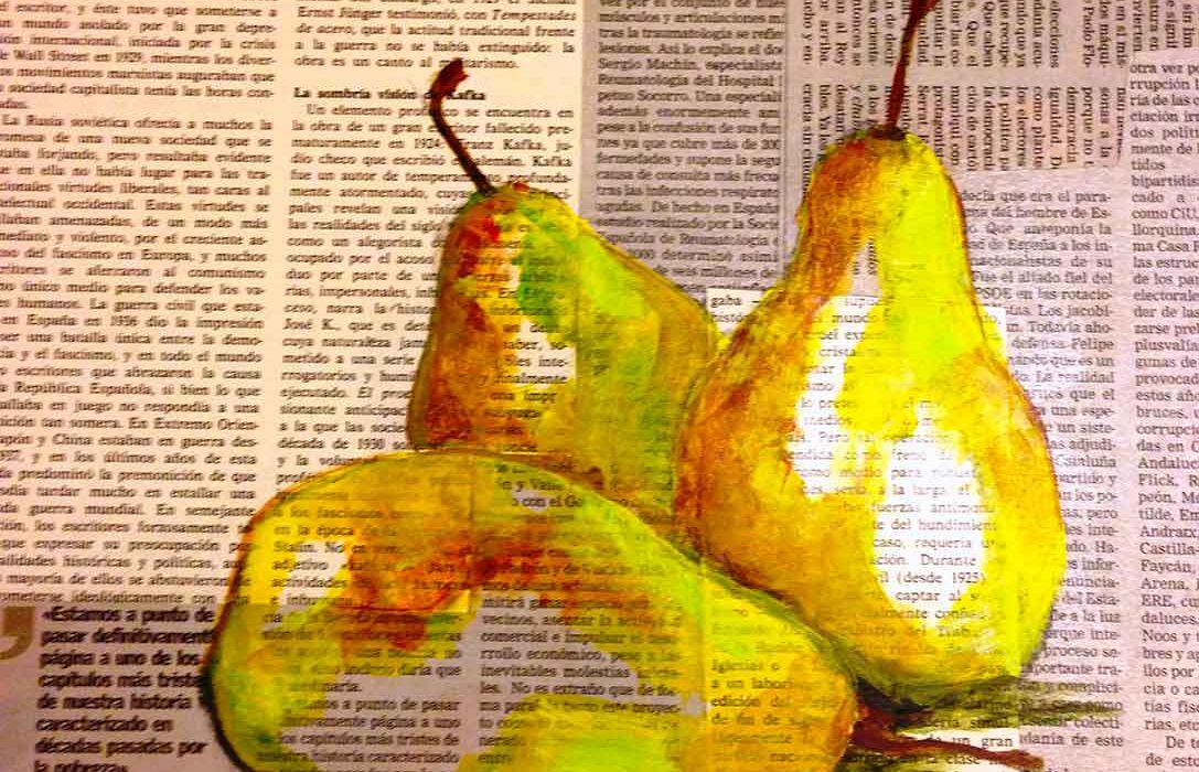 mirazo, serie frutas ilustradas